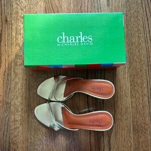 Gold, Charles by Charels David, inch and a half tall